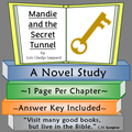 Mandie and the Secret Tunnel Novel Study