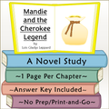 Mandie and the Cherokee Legend Novel Study