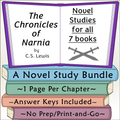 The Chronicles of Narnia Novel Studies Bundle