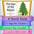 The Sign of the Beaver Novel Study