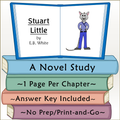 Stuart Little Novel Study 