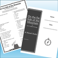 On the Far Side of the Mountain Novel Study