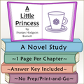 A Little Princess Novel Study