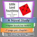 Little Lord Fauntleroy Novel Study