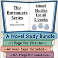 The Borrowers Novel Study Bundle