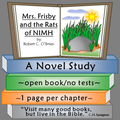 Mrs. Frisby and the Rats of NIMH Novel Study