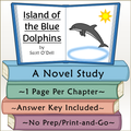 Island of the Blue Dolphins Novel Study