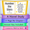Number the Stars Novel Study
