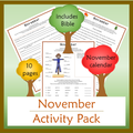 November Activity Pack