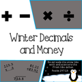 Winter Decimals and Money