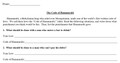 Code of Hammurabi Lesson