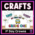 First Day of School Crowns | Back to School Crown Hats