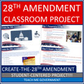 Create the 28th Amendment Assignment High School American Government Project