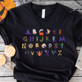 "Spooky Alphabet" T-shirt