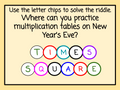 New Year's Equivalent Fractions with Number Chips