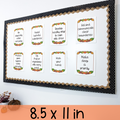 Autumn Health Theme Bulletin Board | Fall Into Healthy Habits