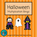 5th Grade Halloween Bundle - 6 different Games