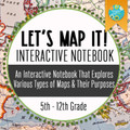 NEW! LET'S MAP IT!, MAP & PROJECTIONS, INCLUDES POWERPOINT