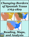 Spanish Texas from 1763-1819 Reading and Map Analysis