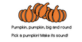 Letter ID Uppercase and Lowercase Pumpkins