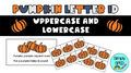 Letter ID Uppercase and Lowercase Pumpkins