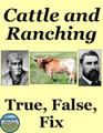 Texas Cattle Ranching True False Fix