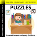 Puzzles for Early Finishers: Set 4
