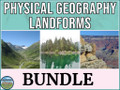 Physical Geography Landforms Bundle