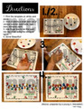 Christmas Lights Finger Painting Keepsake Craft SPANISH
