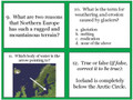 Northern Europe Physical Geography Task Cards