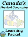 Physical Geography of Canada Learning Packet