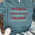 "Blanket, Cocoa and Hallmark Movies" T-shirt