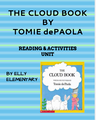 THE CLOUD BOOK BY TOMIE dePAOLA READING & EXTENSION ACTIVITIES UNIT