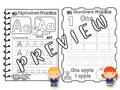 No-Prep Pre-Kinder Writing and Pencil Control Practice