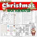 No-Prep Christmas Worksheets