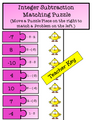 Easter Integer Addition and Subtraction Matching Puzzle Pieces