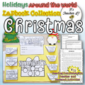 Christmas Lapbook with Reading Comprehension Activities