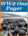 World War 2 One Pager