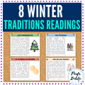 8 Spanish Winter Traditions Reading | Gallery Walk + Individual Readings