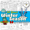 No-Prep Winter ELA Worksheets