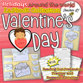 Valentine's Day Lapbook with Reading Comprehension Activities