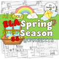 No-Prep ELA Spring Worksheets