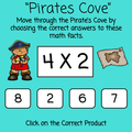 Math Land - Multiplication Facts Game