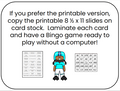 Super Bowl/Football Decimals Bingo - Digital and Printable