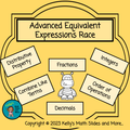 Advanced Equivalent Expressions Race