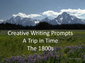 1800s Writing Prompts 