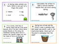 Grade 3 Springtime Science Task Cards