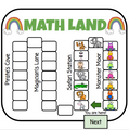 St. Patrick's Day Math Land - Master Multiplication Facts Game