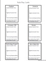 Character Analysis Conspiracy Theory Role Play Game