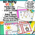 Spring STEM - Playdough Mats - STEM Activities and Challenges for Spring